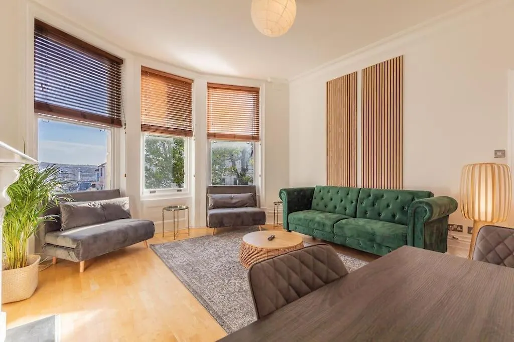 布赖顿Victorian Flat Close To Station With Large Garden公寓 公寓 布赖顿